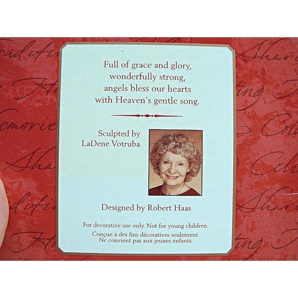 Hallmark Graceful Glory Christmas Holiday Angel Keepsake Ornament Vintage 2000 - Picture 12 of 12